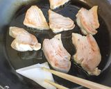 おうち居酒屋☆ゆで豚の甘辛焼き作り方4写真