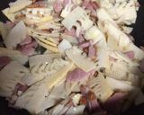 筍と豆苗のぺペロンチーニ風炒め作り方4写真