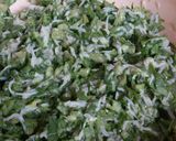 ♪大根菜としらすのチヂミ♪作り方3写真