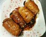 ちくわとしめじの肉巻き作り方13写真