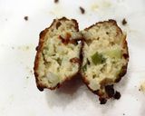 節約!フワフワかさ増し チキンボール作り方9写真
