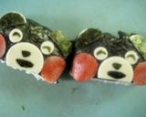 くまもんのデコおにぎらず作り方3写真