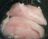 炊飯器で蒸し鶏&鶏スープ作り方5写真