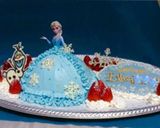 キャラケーキ♪アナと雪の女王 エルサ作り方13写真