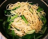 小松菜とアンチョビパスタ作り方7写真