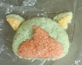 妖怪ウォッチ スイカニャン♪キャラ弁♪作り方4写真