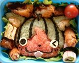 妖怪ウォッチ スイカニャン♪キャラ弁♪作り方6写真