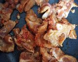 にんにくの芽と豚肉の甘辛炒め作り方4写真