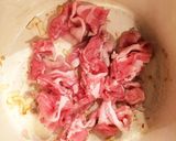 ジューシー茄子と豚コマの甘辛煮作り方2写真