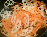 根菜のきんぴら作り方4写真