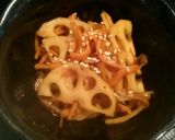 根菜のきんぴら作り方5写真