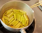 フキの茸の佃煮乗せ作り方7写真