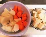 常備菜に！高野豆腐と根菜の簡単煮物作り方2写真