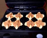 ワッフルメーカーで作る楽々クッキー作り方4写真