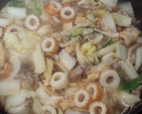 ちくわで節約＊あんかけ焼きそば作り方1写真