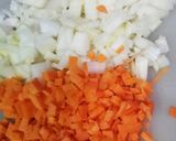ささみのトマト缶詰炊き込み作り方1写真