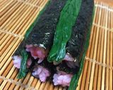 行楽・パーティに♫お花の巻きぎり♡作り方5写真