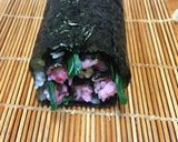 行楽・パーティに♫お花の巻きぎり♡作り方9写真