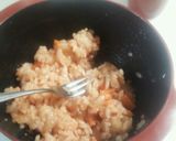 残り野菜炒めでふわとろうまうまオムライス作り方2写真