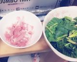 ほうれん草の簡単炒め物♡作り方1写真