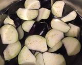 茄子の味噌炒め作り方1写真