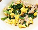 ほうれん草の簡単炒め物♡作り方5写真