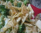ブロッコリーと卵のパスタサラダ作り方5写真