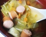 ウインナーの野菜コンソメスープ作り方6写真