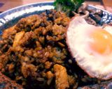 余ったカレーで！スパイシーチキンライス作り方4写真