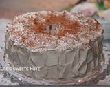 チョコレート・シフォンケーキ作り方16写真