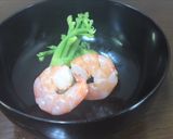 たらの芽と海老の黄身酢和え作り方3写真