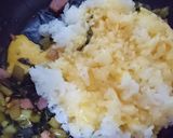 にんにく焦がし醤油☆野沢菜チャーハン作り方5写真