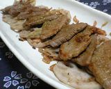 焼肉＆レンコンのわさび醤油風味作り方4写真
