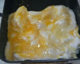 スクランブルクロワッサンバーガー。作り方1写真