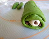 HBで♪金太郎飴〜くまちゃん食パン作り方7写真
