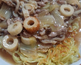 ちくわで節約＊あんかけ焼きそば作り方6写真
