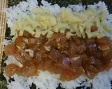 ♪トロたく風巻き寿司作り方4写真