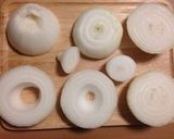 ☆新玉ねぎの肉詰めトロトロ煮☆作り方1写真