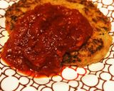 ふわふわハンバーグ トマトソースで作り方6写真