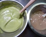 2層♪抹茶とチョコのシフォンケーキ作り方14写真