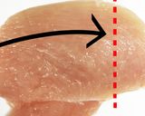 鶏むね肉のスティックバジルレモン作り方1写真