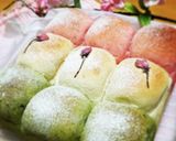 お花見ちぎりパン*ひな祭りにも作り方12写真