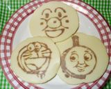 簡単上手に！レンジdeお絵かきパンケーキ作り方12写真