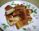 ★パンの耳で美味しい＊シナモンラスク＊♪作り方4写真