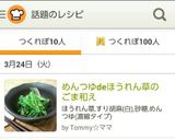めんつゆdeほうれん草のごま和え作り方6写真