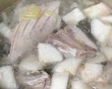 麺つゆで簡単ぶり大根 煮魚作り方4写真