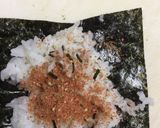 おにぎらず(タラコのふりかけ)作り方3写真
