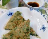 ♪大根菜としらすのチヂミ♪作り方5写真