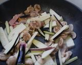 なすと豚肉のトマトソース炒め作り方4写真