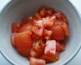 たっぷりキャベツのトマトスープ作り方1写真